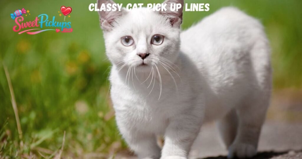 Classy Cat Pick Up Lines