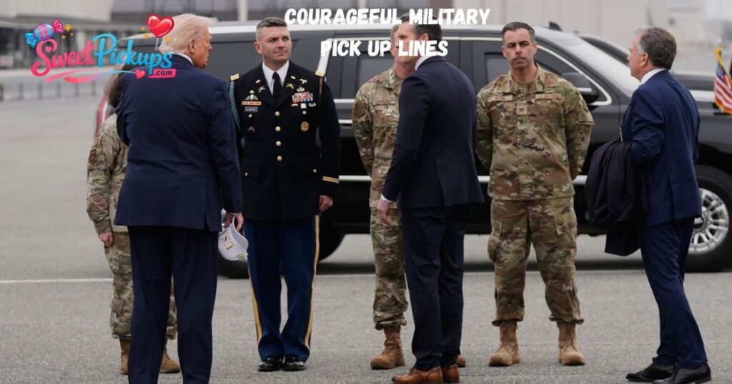 Courageful Military Pick Up Lines 