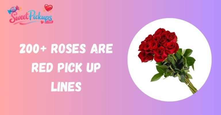 Roses are Red Pick Up Lines