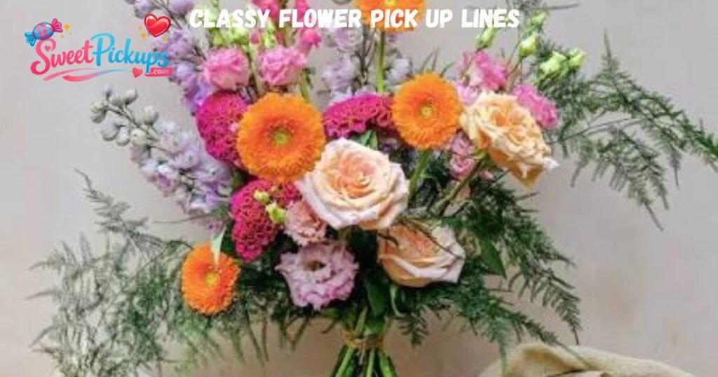 Classy Flower Pick Up Lines