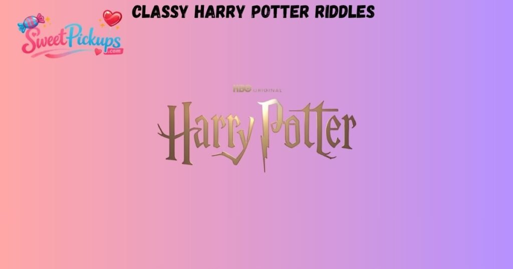 Classy Harry Potter Riddles 