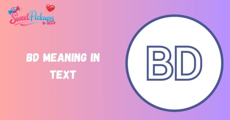BD Meaning in Text