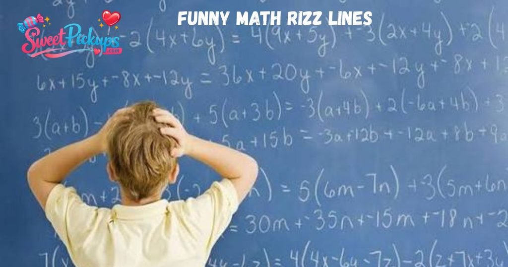 Funny Math Rizz Lines