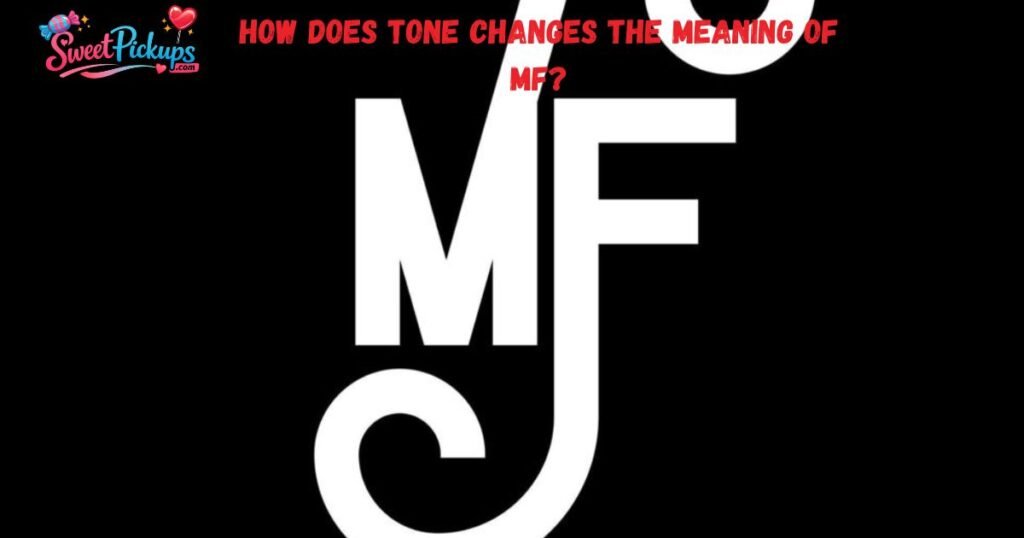 How Does Tone Changes the Meaning of MF