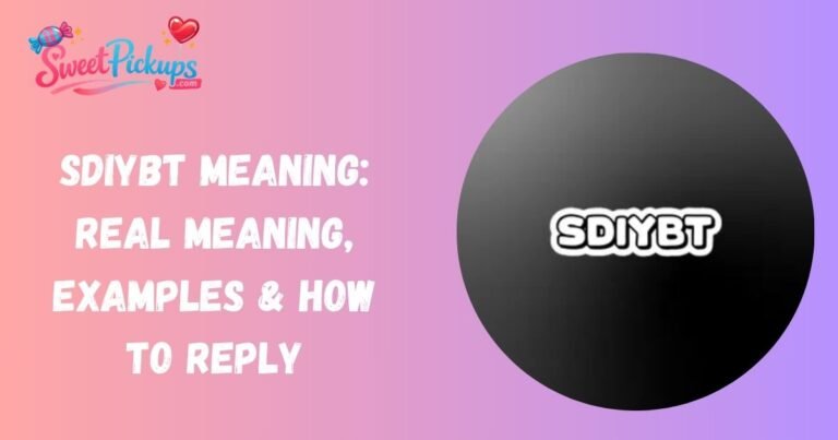 Sdiybt Meaning