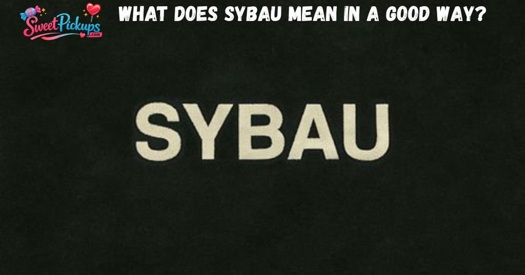 What Does SYBAU Mean in a Good Way